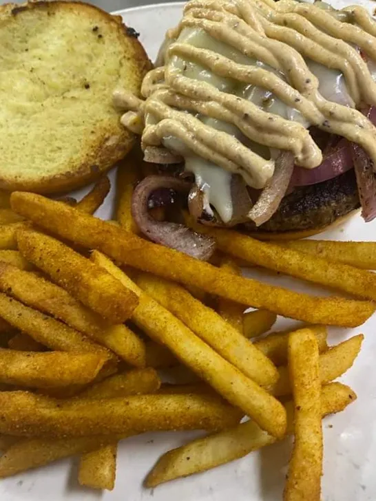 Burger and Fries