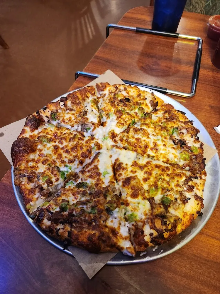 Philly Cheesesteak Pizza