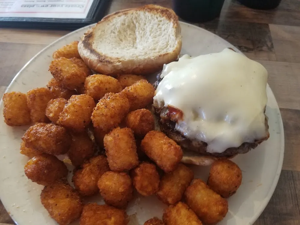Swiss Mushroom Burger